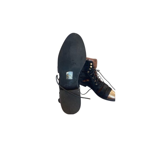 Jeffrey Campbell slash cap size 8 womens boots black suede - Picture 11 of 11